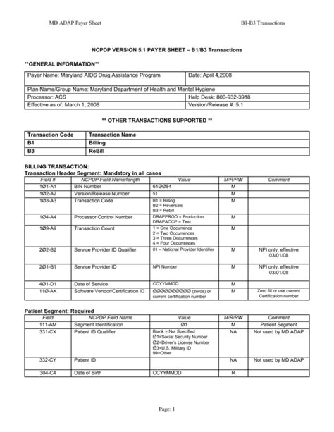 as outlined in this <strong>payer sheet</strong>. . Ncpdp payer sheet